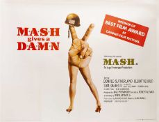 Mash, 1970 British Quad film poster 84 x 108cm, unframed.