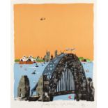 Paul Hogarth (1917-2001) Tower Bridge; and Sydney Harbour both signed, titled, and numbered in