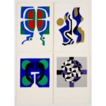 Ronald King (b.1932) Four serigraphs, 1969 for 'The Song of Soloman' published by Circle Press,