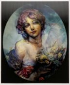 Glenn Brown (b.1966) Memorabilia, 2013 lenticular print in the original blue card portfolio with