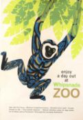 Mid-20th Century Advertising Posters for Chessington Zoo & Circus; Whipsnade Zoo; and one further (