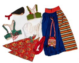 An Eastern European traditional folk costume