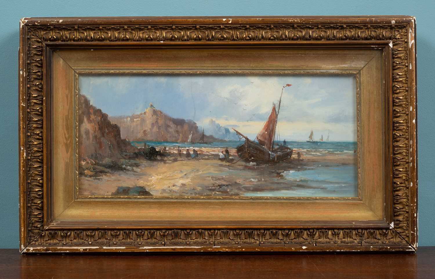 Manner of J.H. Watson (British), A 19th century boat scene