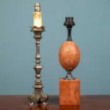 A mid to late 20th century continental table lamp