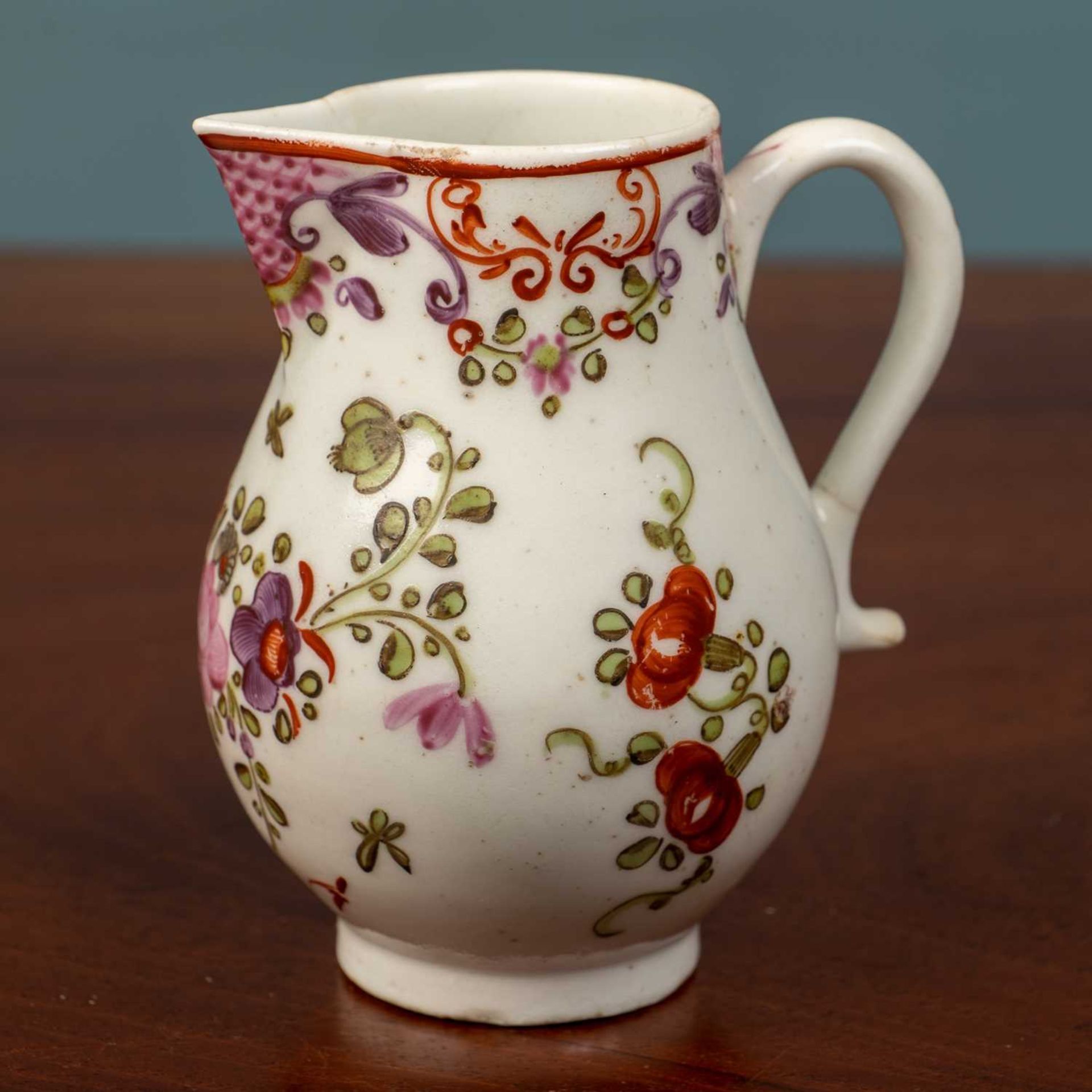 A group of 18th century porcelain tea wares - Bild 7 aus 9