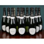 Twelve bottles of Bauchet Brut Champagne