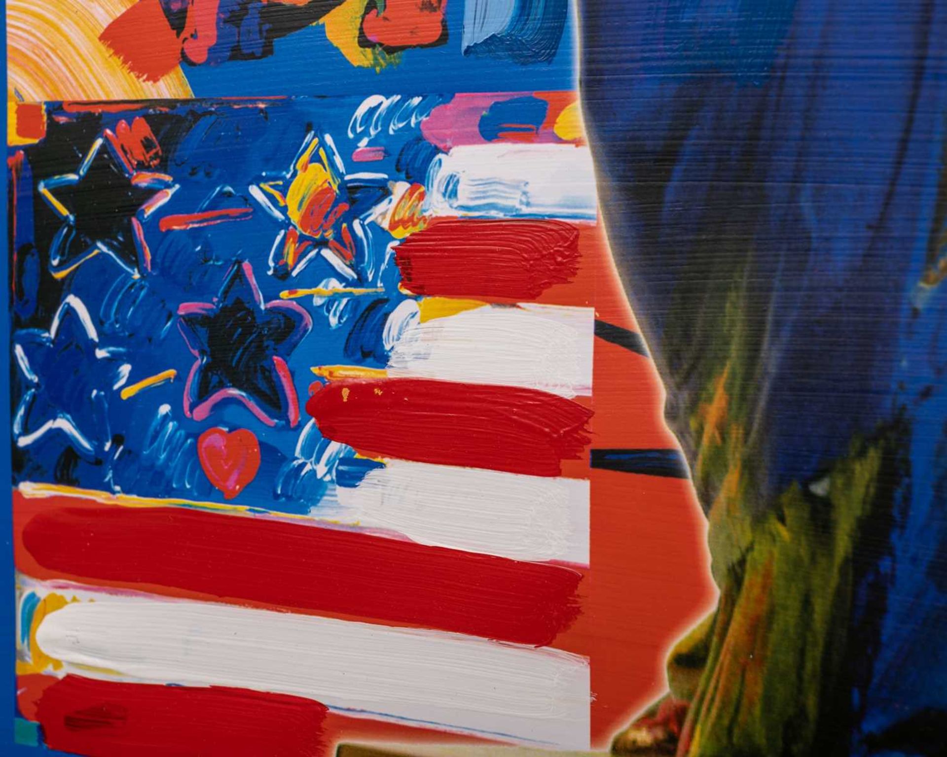 Peter Max (American, b.1937-), God Bless America - With Five Liberties - Image 4 of 6