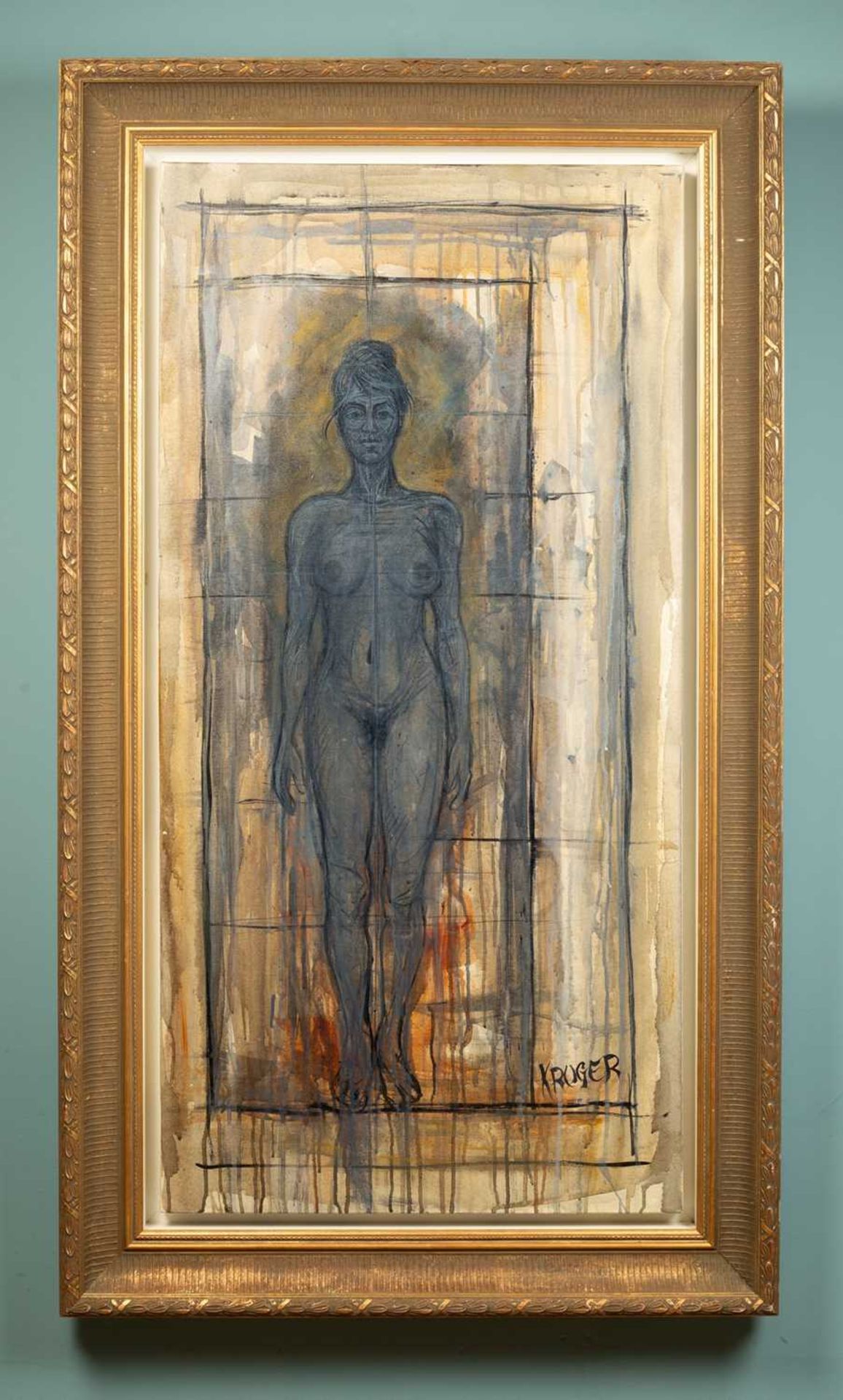 Kruger (contemporary), nude study