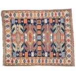 A Kazak polychrome rug