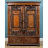 An 18th century style European armoire