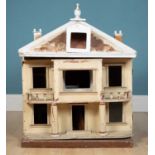 An antique dolls house