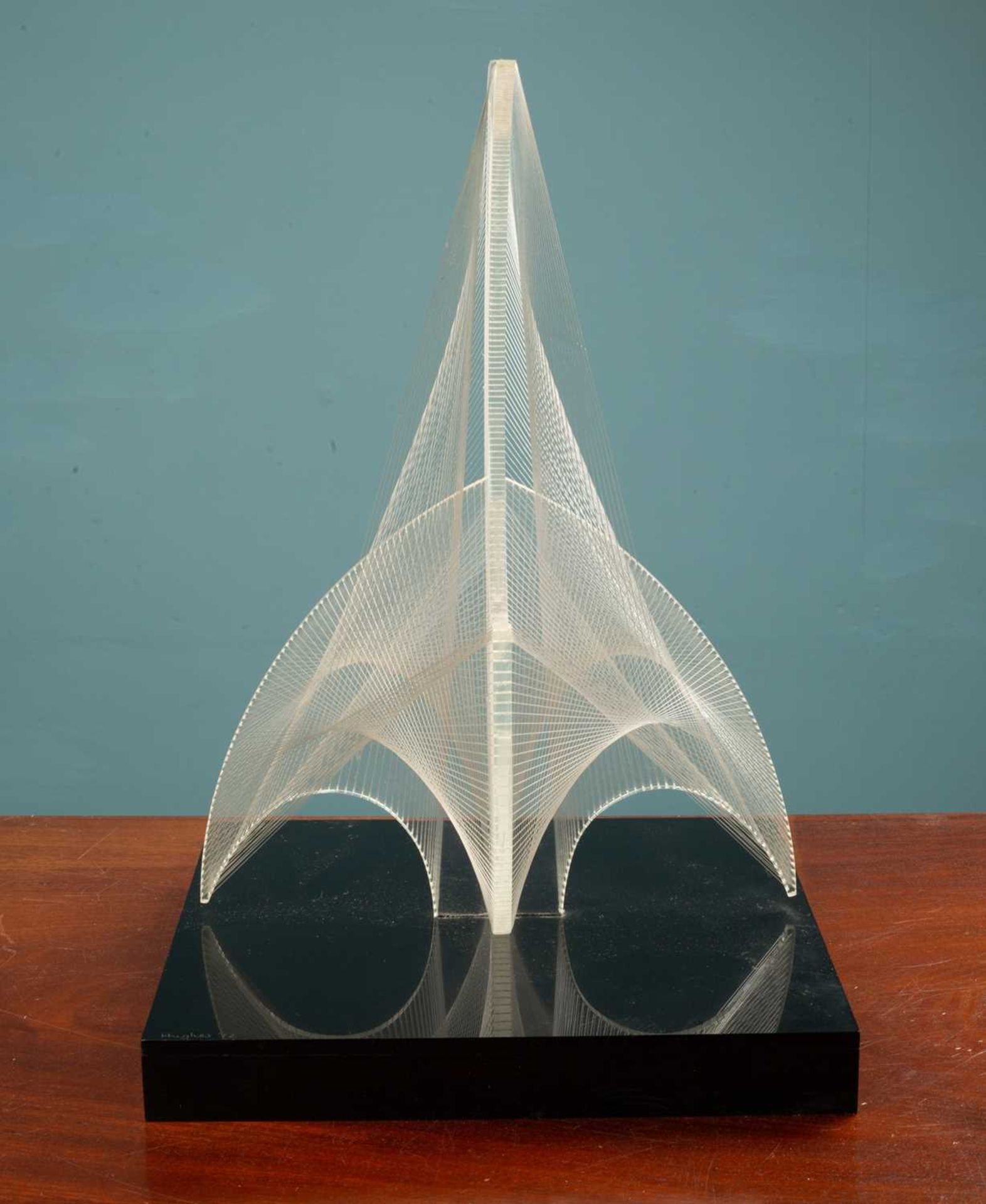 Frederick George Hughes (b.1924-d.2004), Perdix, perspex and nylon wire sculpture - Bild 3 aus 6