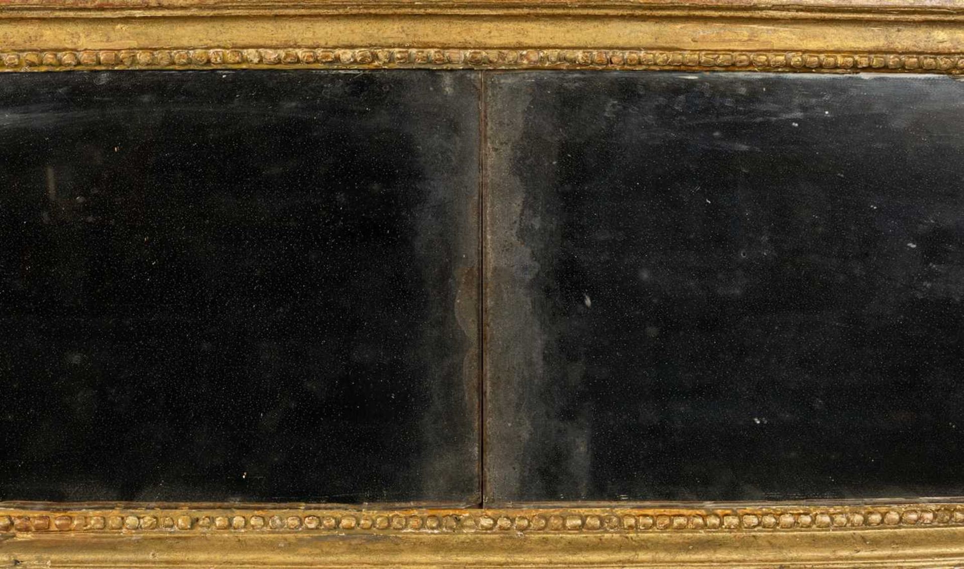 A 19th Century French gilt framed ovemantle mirror - Image 3 of 3