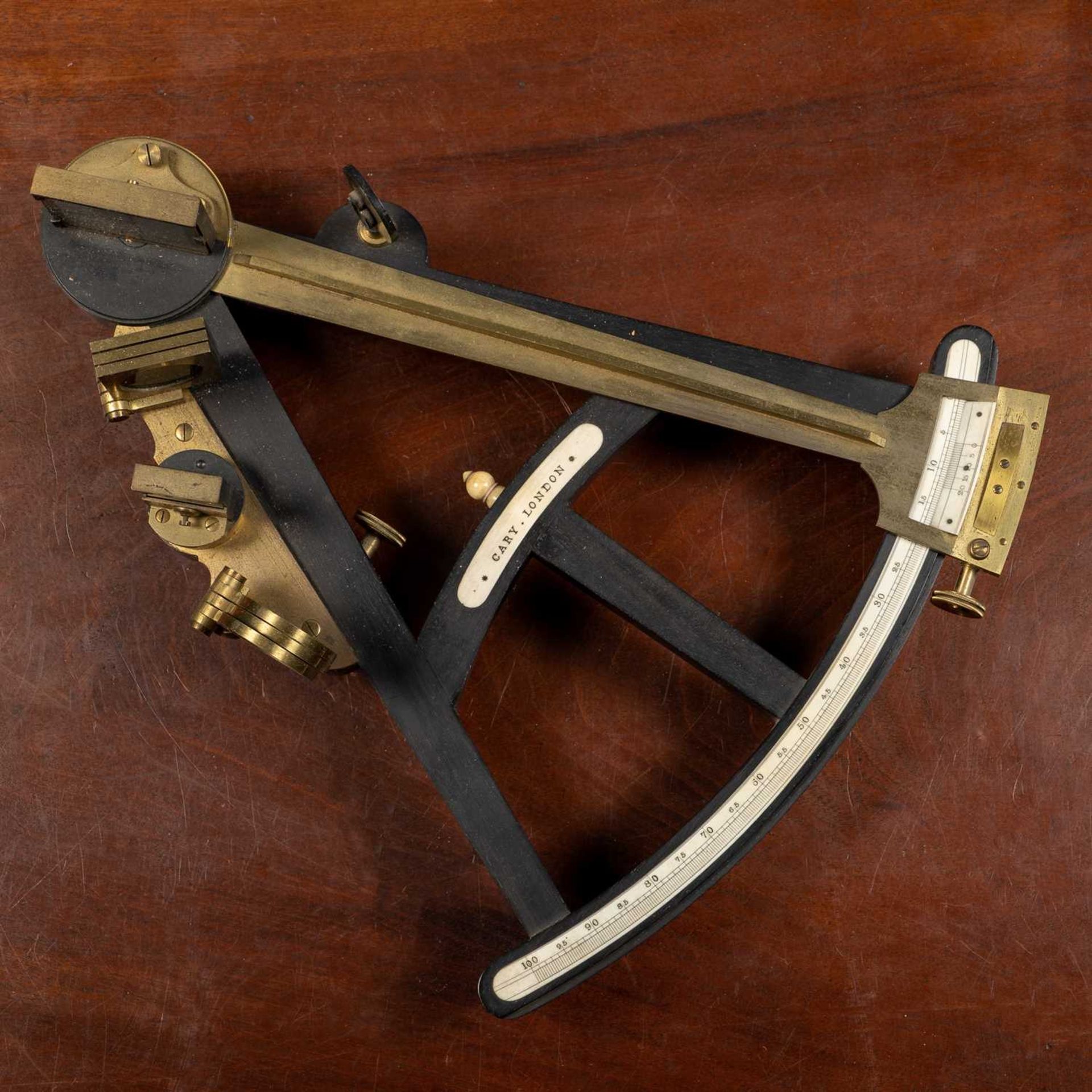 An early 19th Century octant by Cary - Bild 2 aus 5