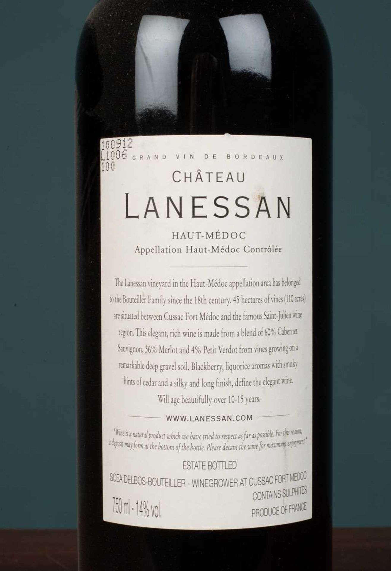 Twelve bottles of Chateau Lanessan - Image 2 of 2