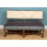 An 18th century French style settee