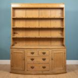 A 19th century pine dresser