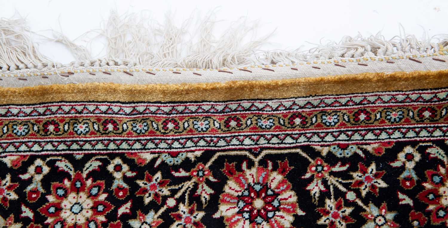 An Indian silk rug - Image 2 of 4