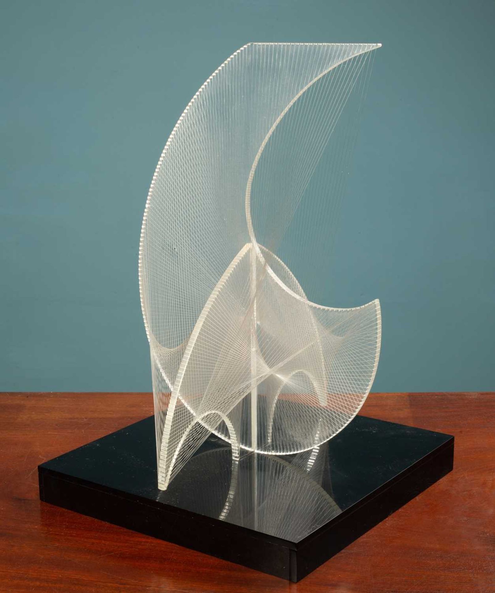 Frederick George Hughes (b.1924-d.2004), Perdix, perspex and nylon wire sculpture