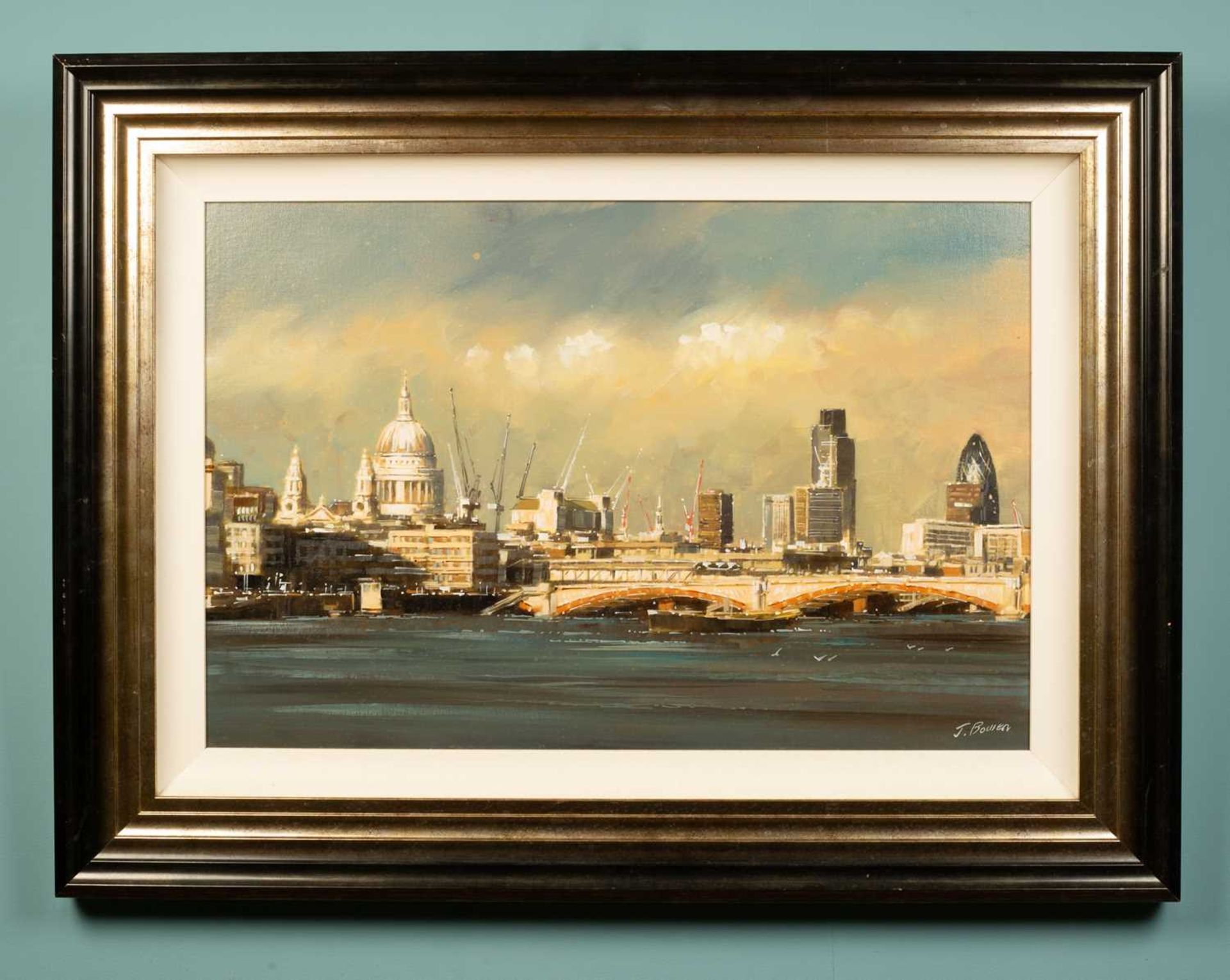 Joe Bowen (Welsh), London Skyline from the Thames