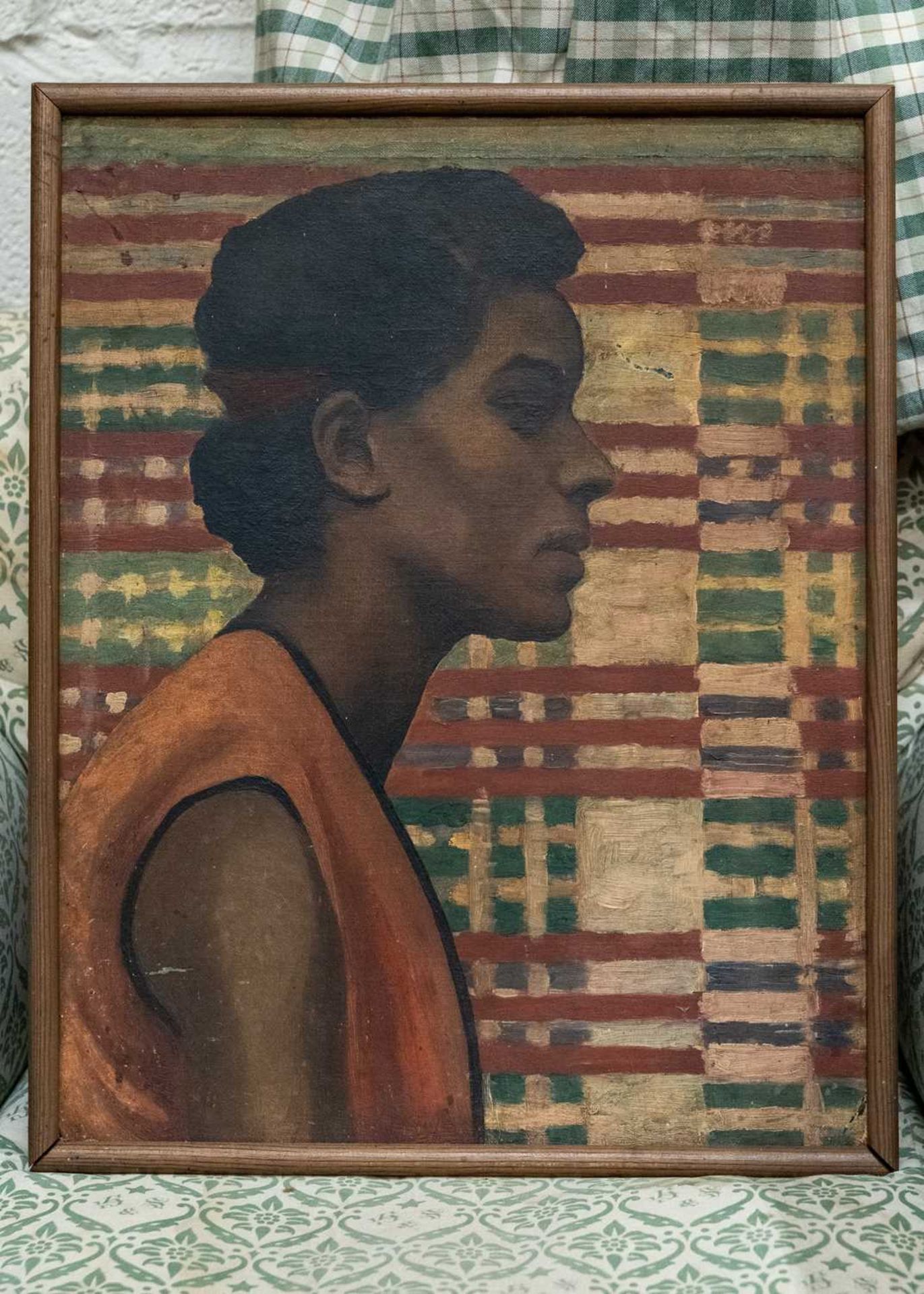 An American Harlem Renaissance portrait of a young woman - Image 5 of 7
