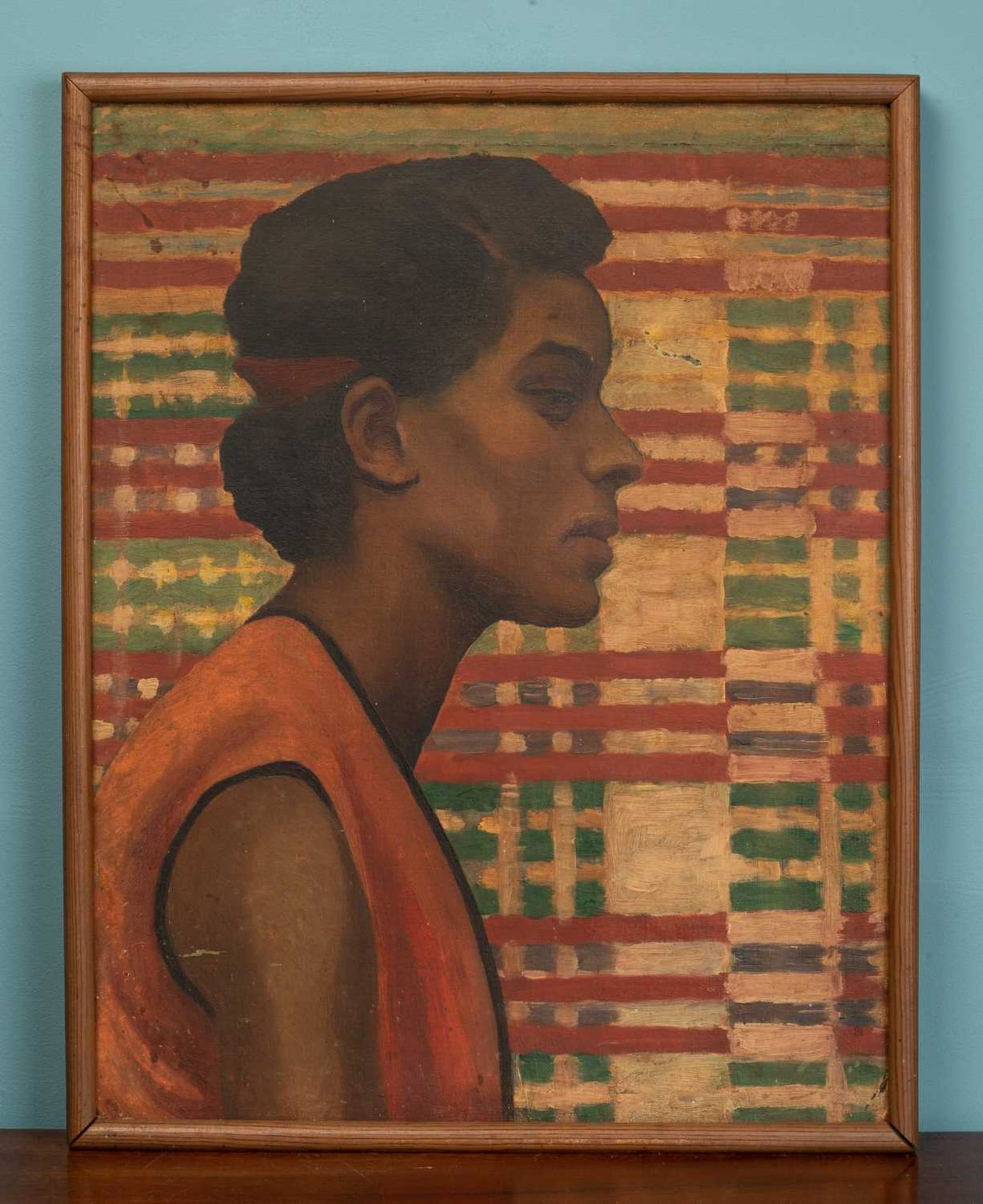 An American Harlem Renaissance portrait of a young woman