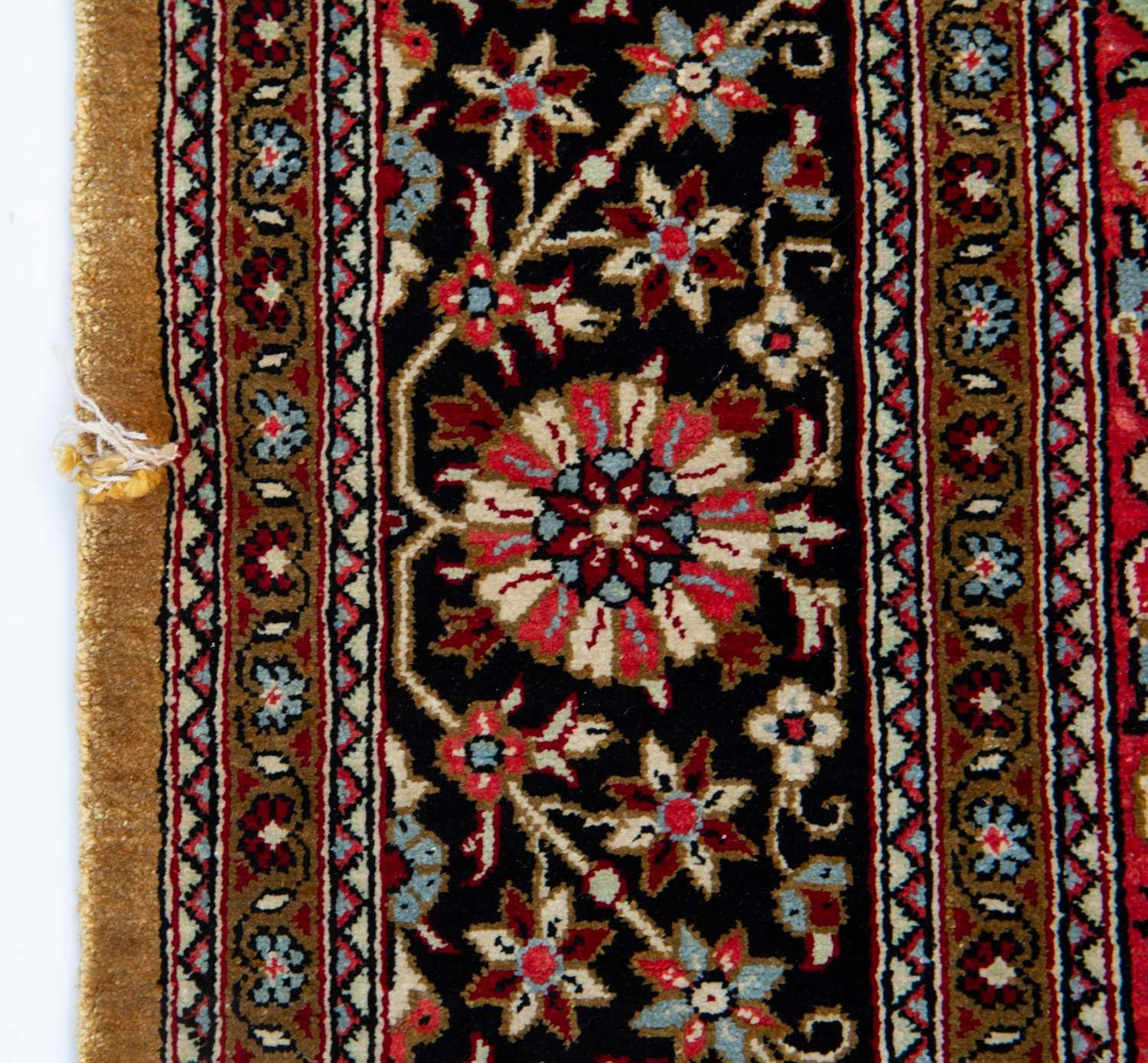 An Indian silk rug - Image 3 of 4