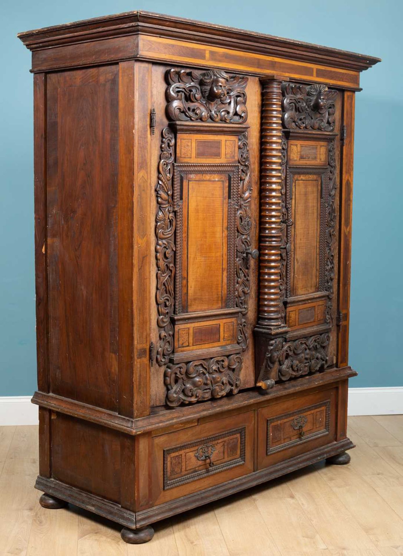 An 18th century style European armoire - Image 2 of 11