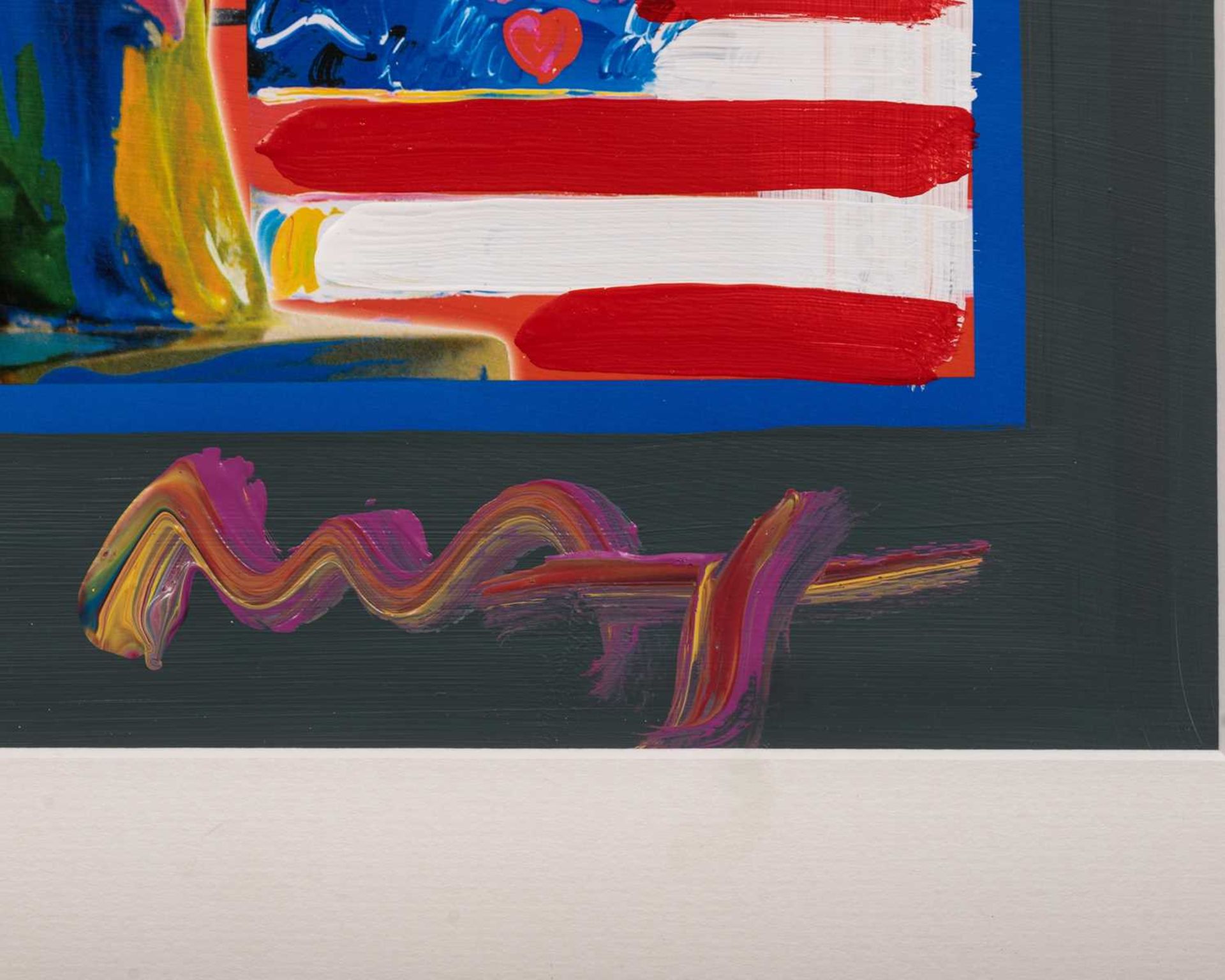 Peter Max (American, b.1937-), God Bless America - With Five Liberties - Image 3 of 6