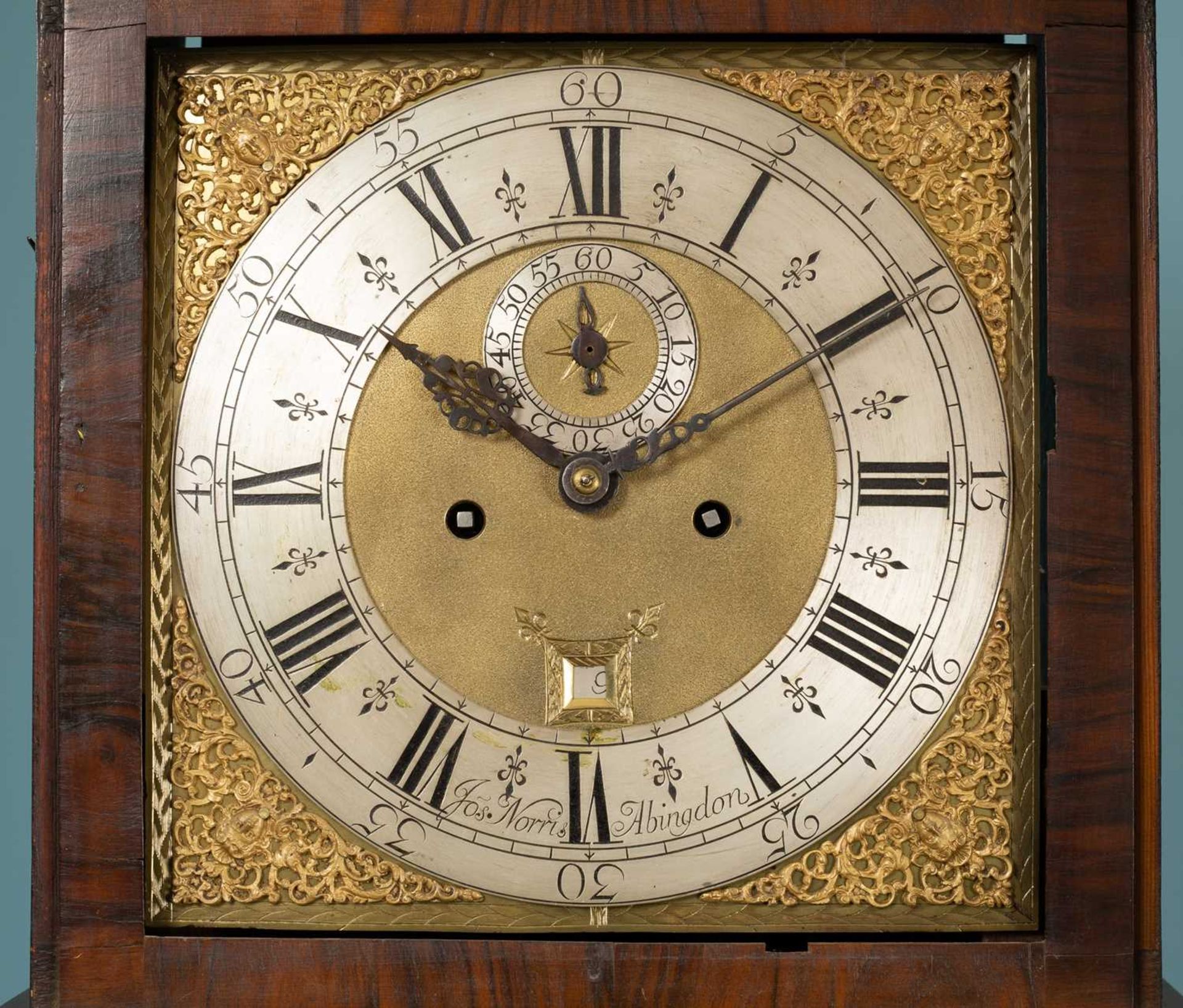 An 18th century and later walnut long case clock - Bild 2 aus 8