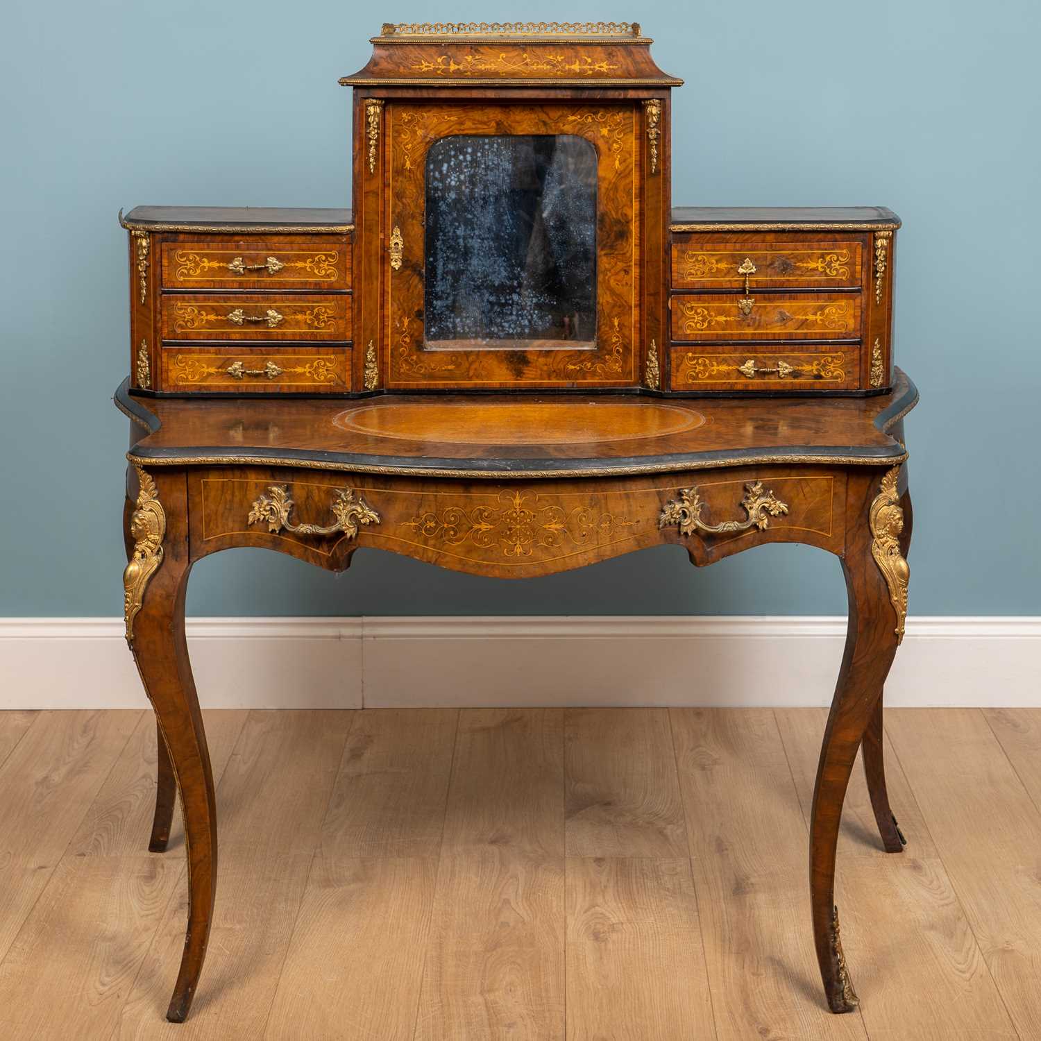 A 19th century French, lady's writing desk