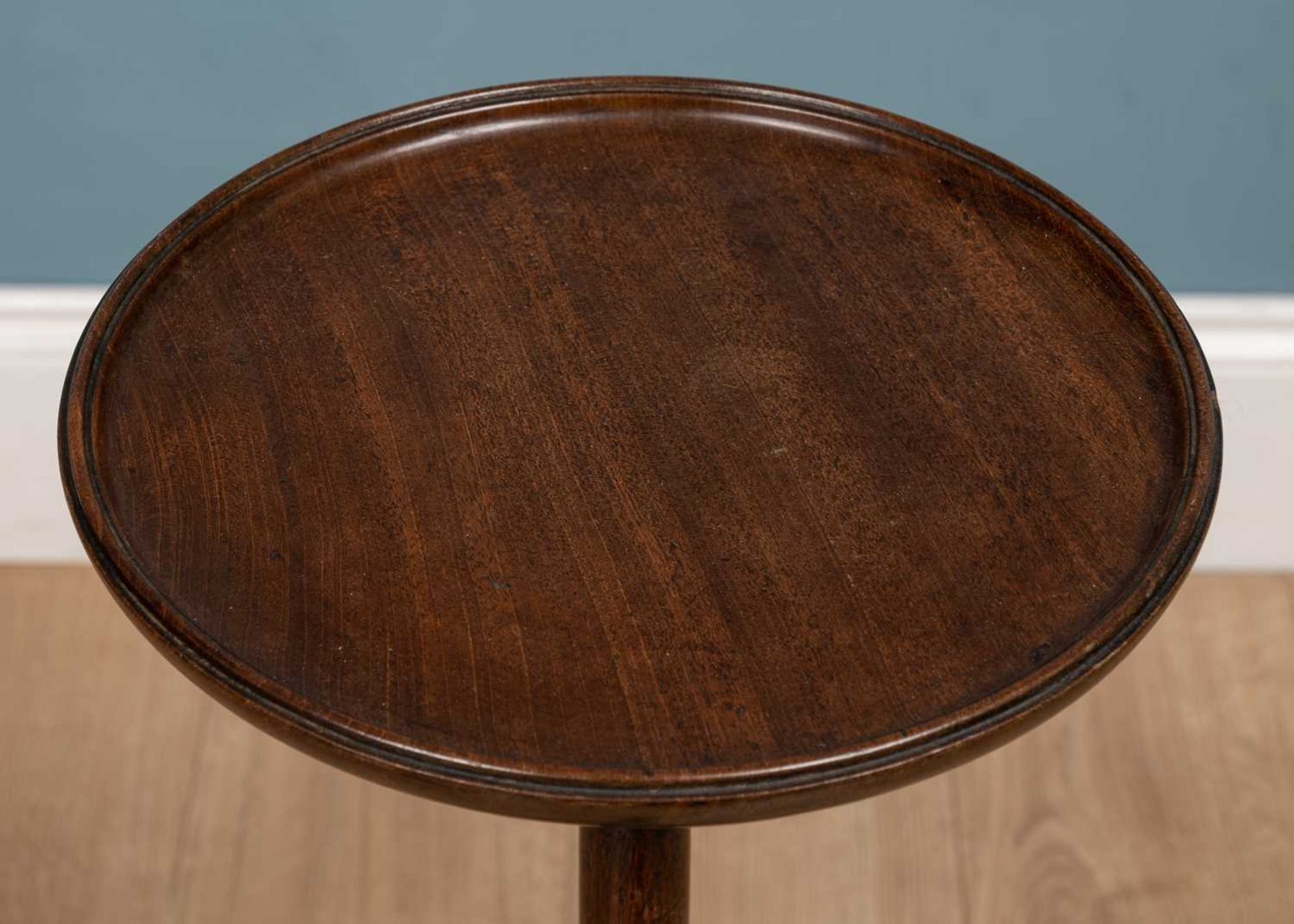 A 19th century mahogany lamp table - Image 2 of 2