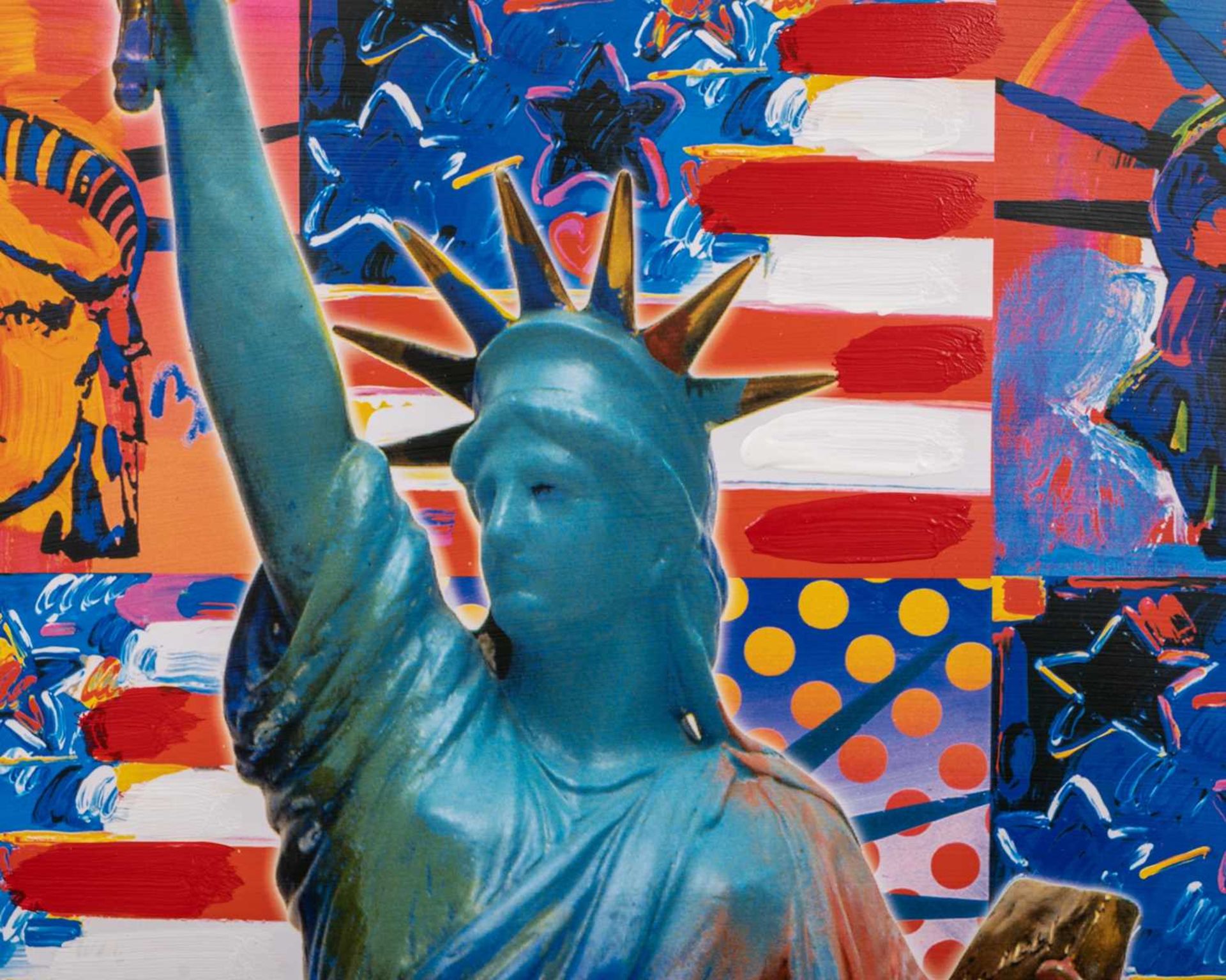 Peter Max (American, b.1937-), God Bless America - With Five Liberties - Image 5 of 6