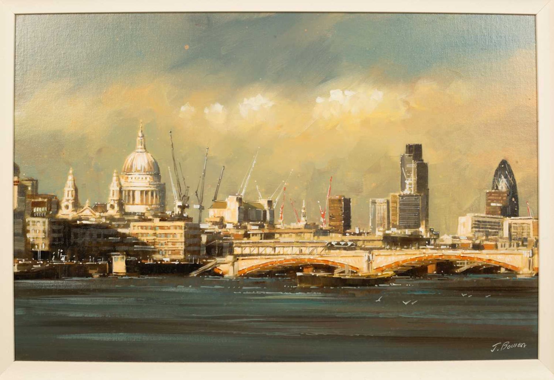 Joe Bowen (Welsh), London Skyline from the Thames - Bild 2 aus 4