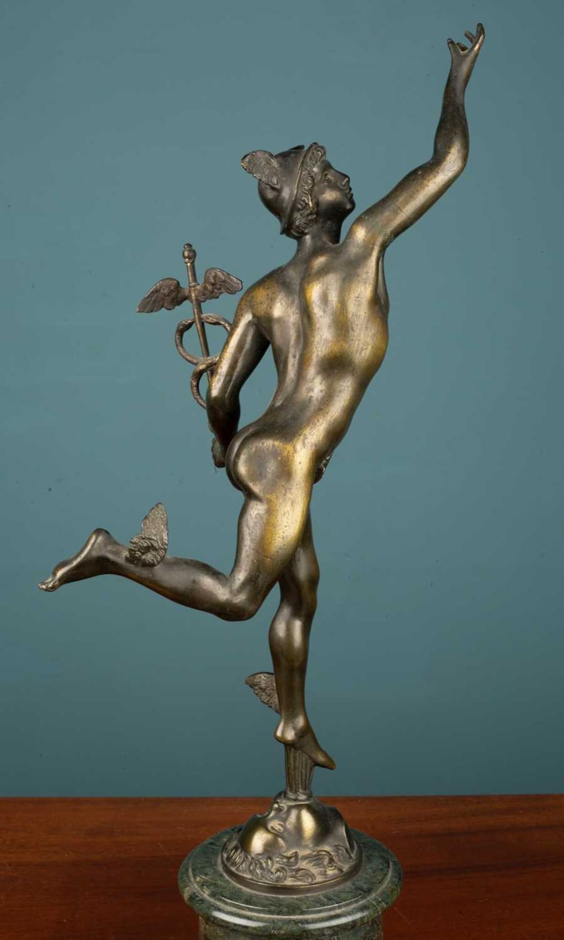 A 19th century sculpture of Mercury - Image 4 of 4