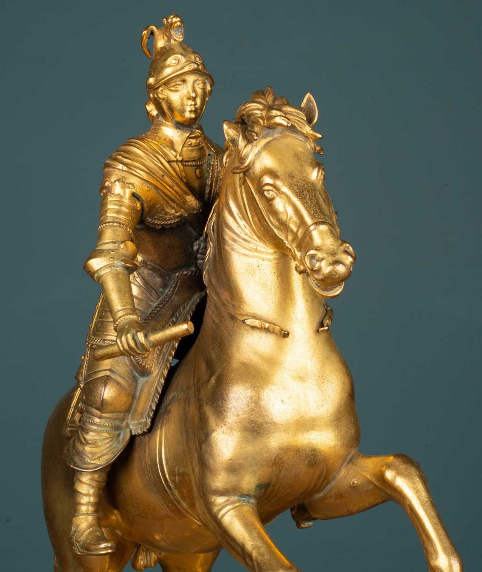 An Austrian or German gilt bronze sculpture - Image 3 of 16