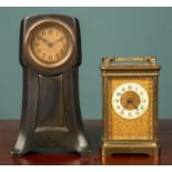 French Carriage Clock & 1930s style clock