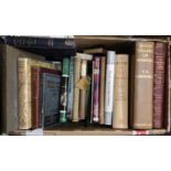 Two boxes of books on natural history, antiques, etcin used condition