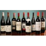 An assortment of vintage red wine, to include one Rioja Gran Familia 2005, one Bergerac 2011, one