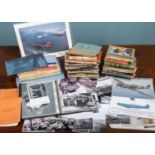 A large collection of RAF, WW2, Spitfire manuals and aircraft memorabiliaUsed condition