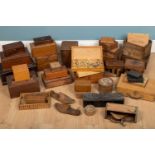 A large number of various wooden boxes all different sortsAt present, there is no condition report