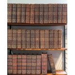 Four boxes of Encyclopaedia Brittanica, Ninth Edition books, leather bound (34)Used condition.