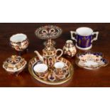 A collection of Royal Crown Derby porcelain