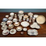 A collection of 18th century and later porcelain