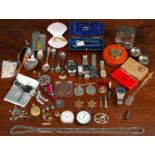 A collection of jewellery, watches and silver