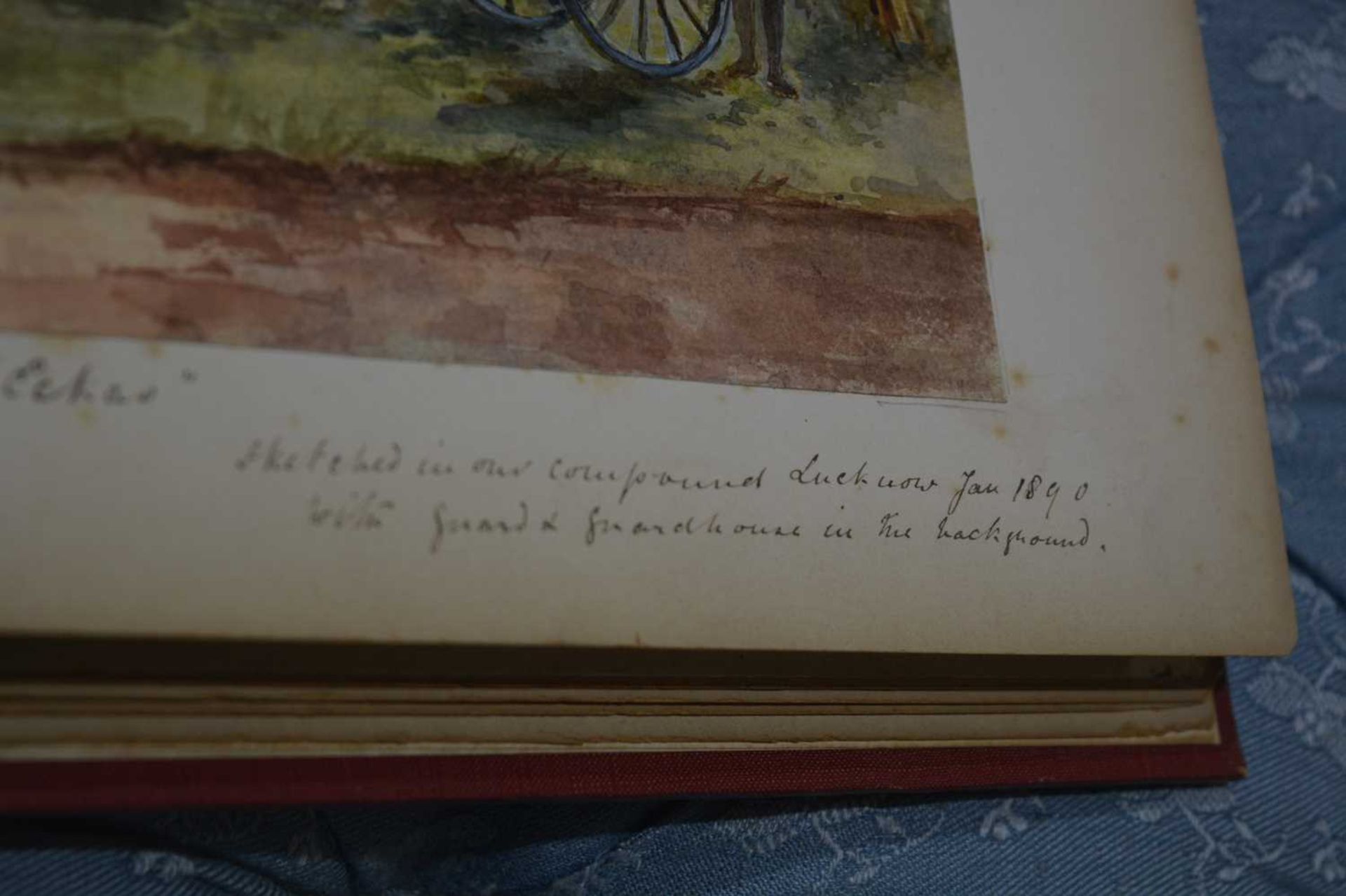 Harriet Gough (19th Century English School, Militaria Interest) compiled sketchbook of original - Image 22 of 27