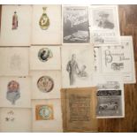 I Ketley (20th Century English School) Folio containing pencil life studies, portraits, some