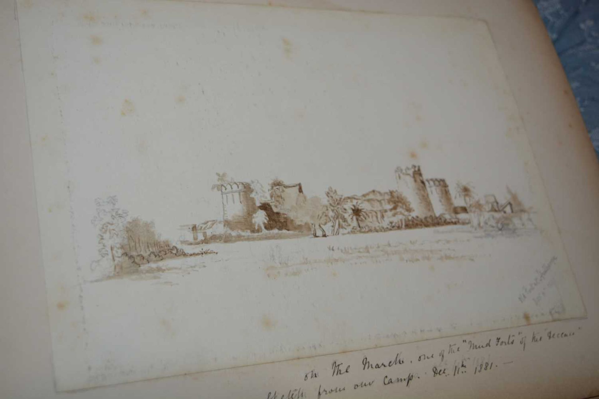Harriet Gough (19th Century English School, Militaria Interest) compiled sketchbook of original - Image 12 of 27