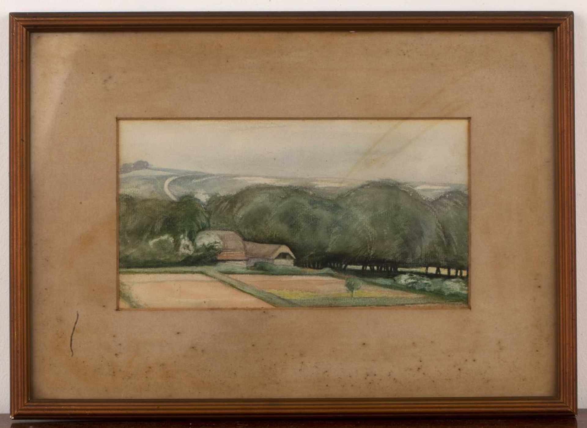 Muckhart (20th Century English School) untitled landscape, watercolour, signed lower left, 15cm x - Image 3 of 6