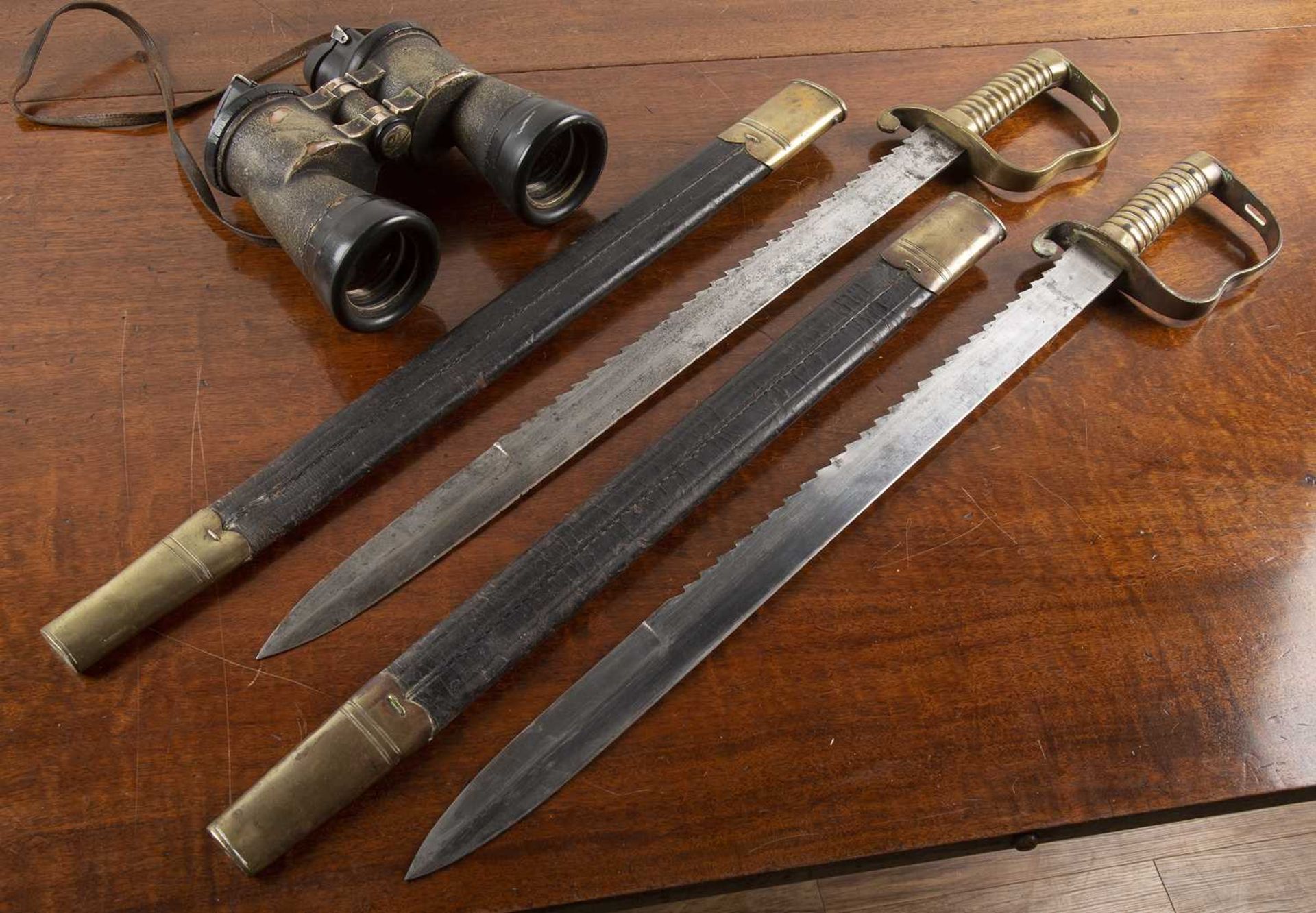 British 1856 Pattern Infantry Pioneer Sword by Wilkinson, London with a saw-back steel blade with - Bild 2 aus 5